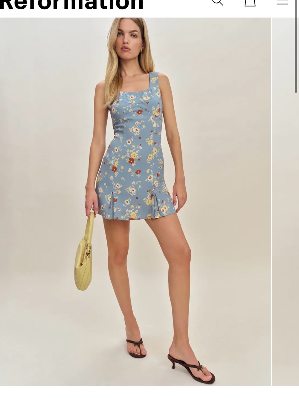 NWT reformation Cher Dress